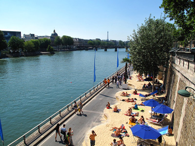 Seine Plages, Paris › July 2012.
