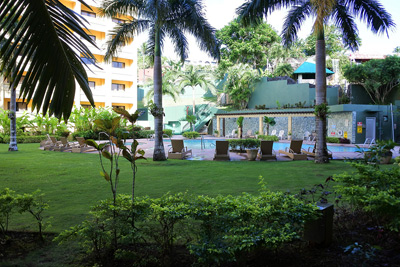 Garden at Guam Plaza Hotel, Tumon ›
  January 2017.