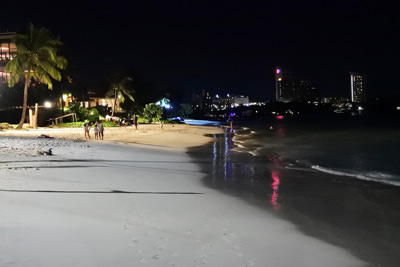 Beach Stretch at Night › January 2018.