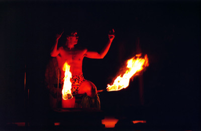 Fire Eater Crouching,
  Kailua-Kona › February 1992.