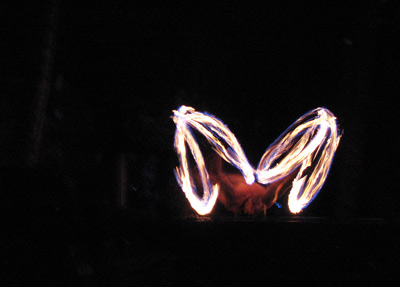 Luau Fire Dancer Blur,
  Honolulu › January 2007.