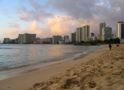 Waikiki Beach › January 2007.