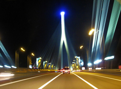 Incheon Bridge at Night › August 2016.