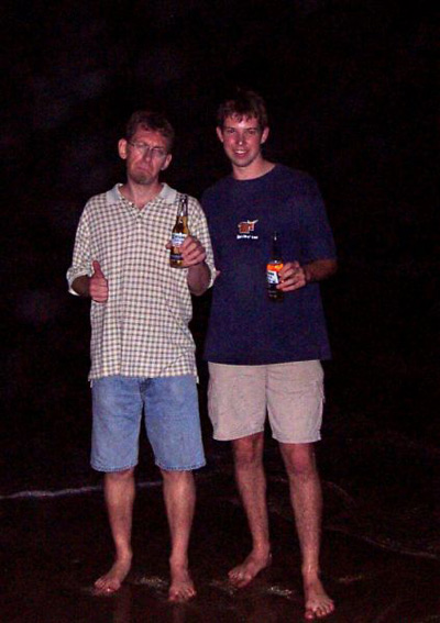 Me & Simeon, Tecolutla Beach
  › February 2002.