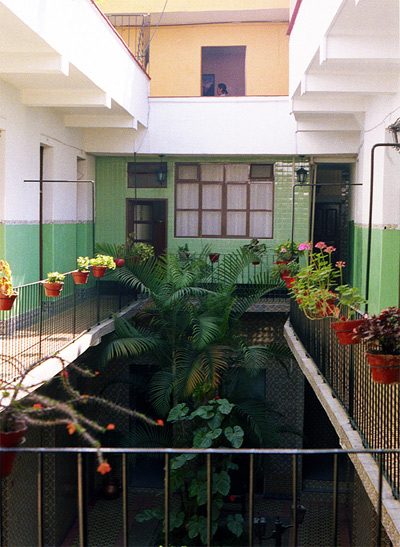 Hotel Limon Lobby From Upstairs › March 2002.