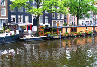 Prinsengracht Boat Houses › August 2012.