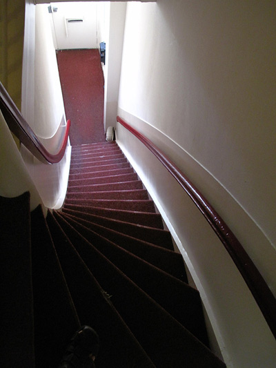 Stairway, Kersten's B&B,
  Amsterdam › August 2012.