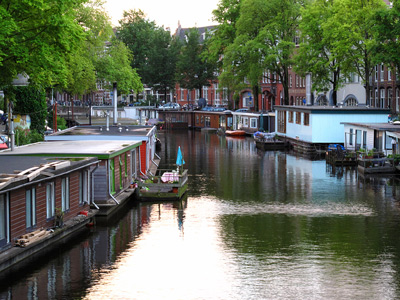 Nassaukade Canal, Amsterdam ›
  August 2012.
