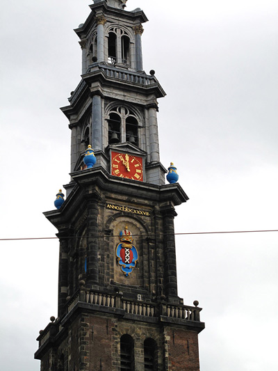 Westerkirk Tower, Amsterdam ›
  August 2012.