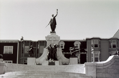War Memorial Statue, St. John's
  › June 2000.