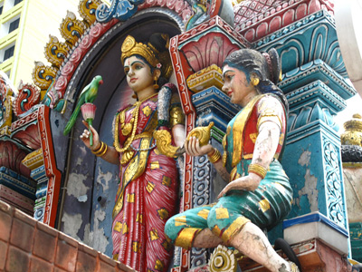 Sri Krishnan Temple, Little
  India › February 2011.