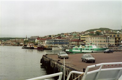 Arrival Point, St. Pierre ›
  August 1999.
