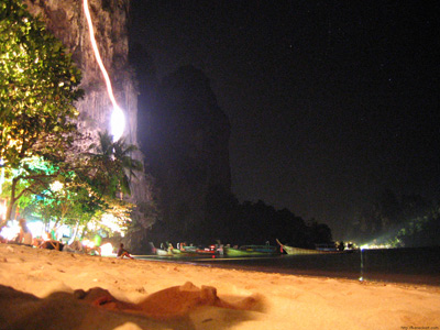 Starry Beach, Rai Leh, Krabi › January
  2006.