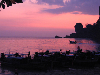 Ton Sai Sunset, Krabi › January
  2006.