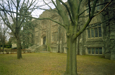 Brescia Doors, University of Western Ontario ›
  December 2002.