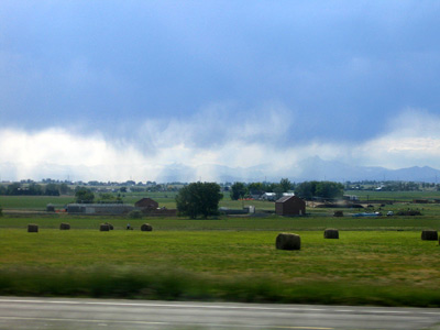 Rainstorm, Nebraska Highway ›
  May 2007.