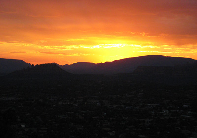 Sedona Sunset Red › July 2008.