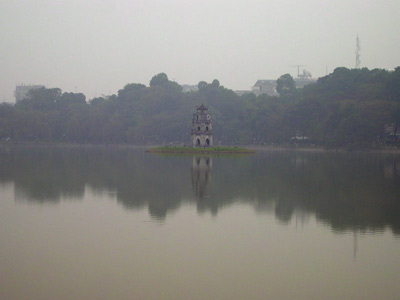 Hoam Kiem Lake Mist, Hanoi › January 2005.