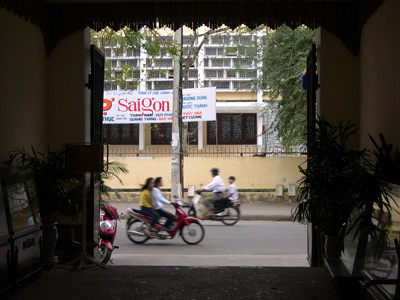 Street View from Morin Saigon,
  Hue › February 2005.