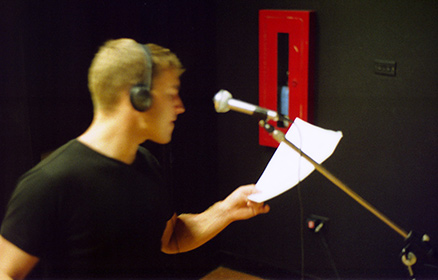 Recording Session, 2001.